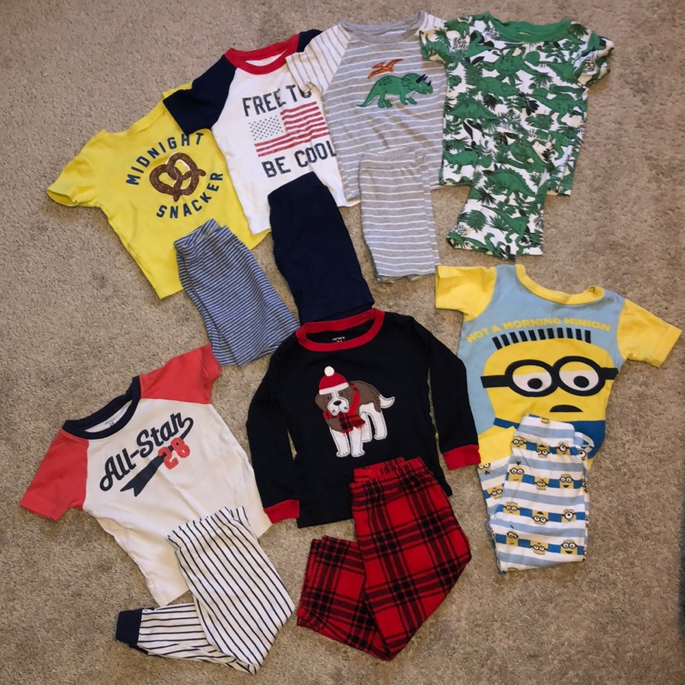 Carter’s Pajama Sets Bundle of 7